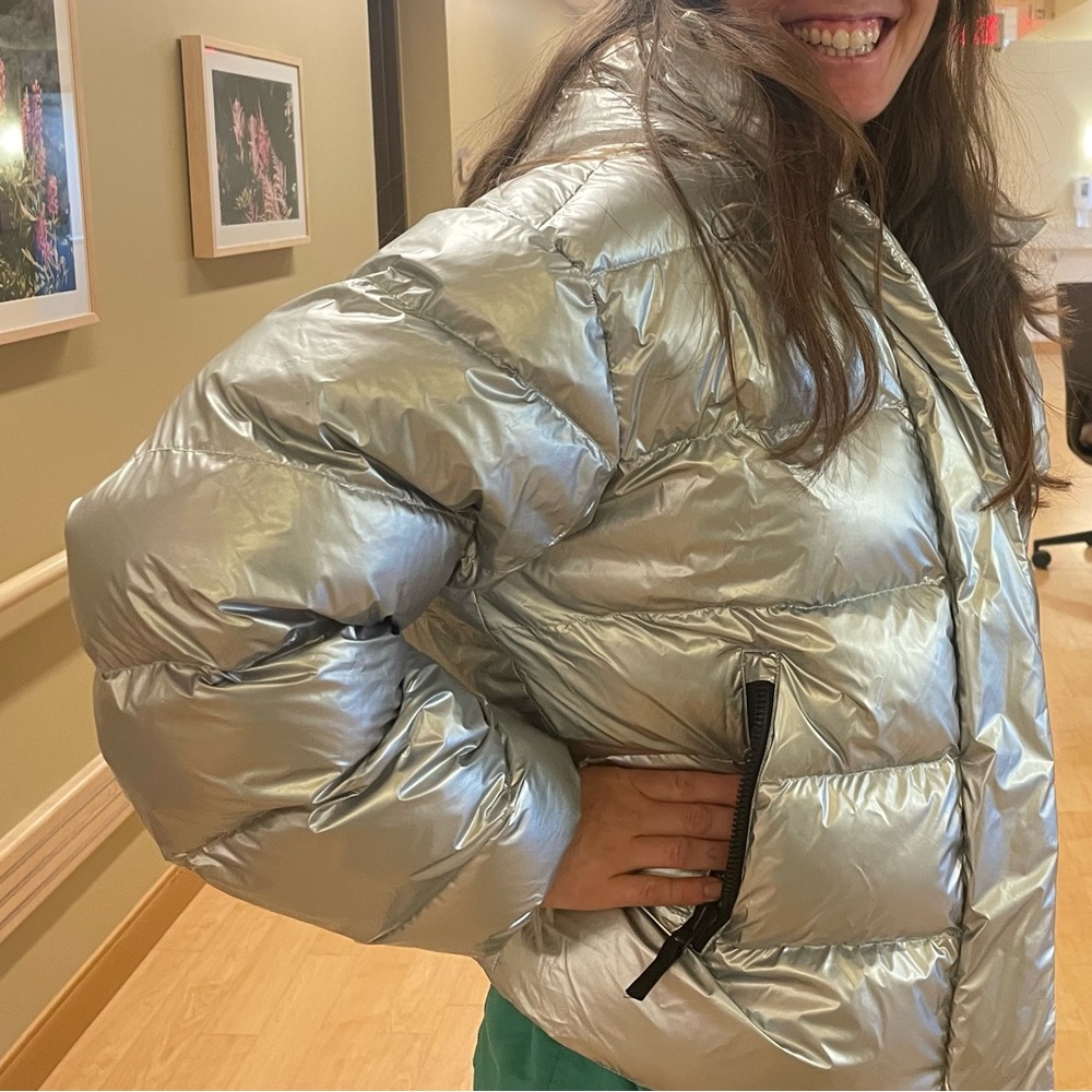 Bogner Fire and Ice silver jacket. Medium